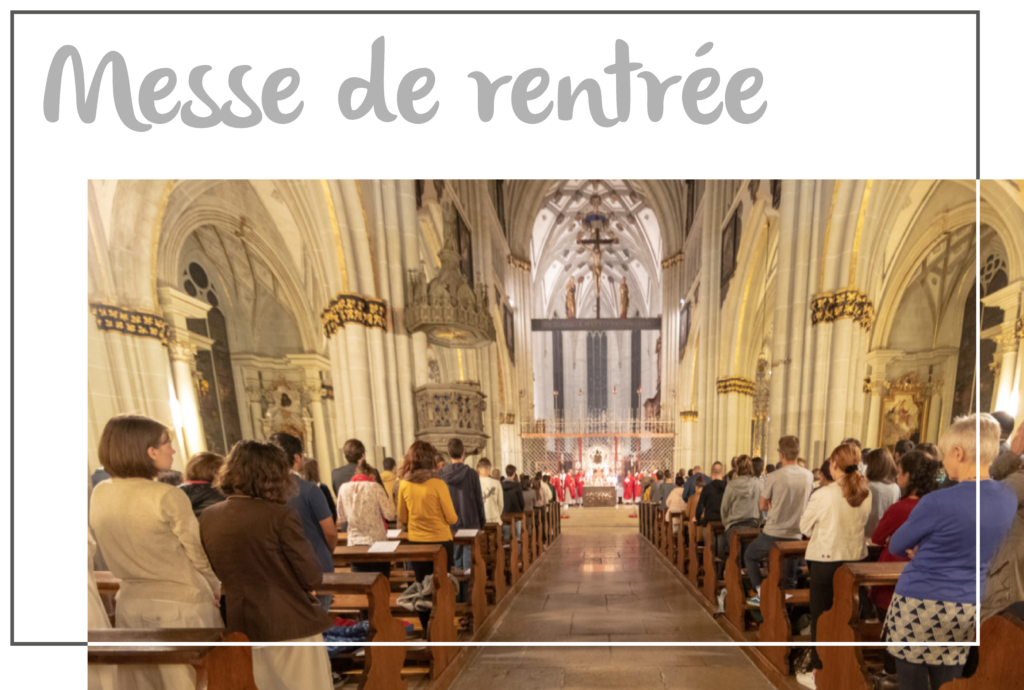 Messe de la rentrée universitaire