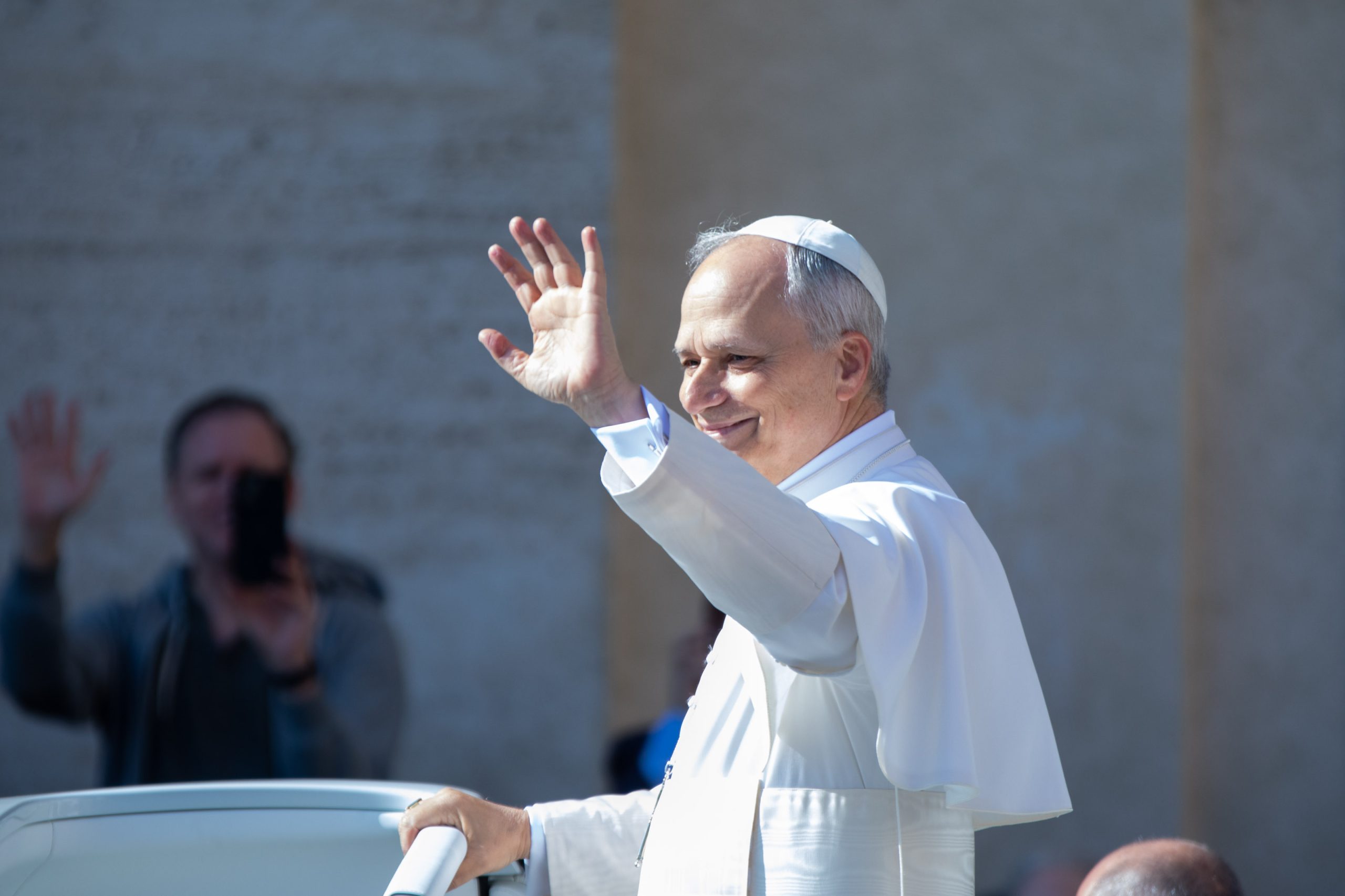 Die Heilige Messe zur Amtseinführung von Papst Leo XIV. am 18. Mai 2025 auf dem Petersplatz in Rom. Copyright Deutsche Bischofskonferenz / Jessica Krämer